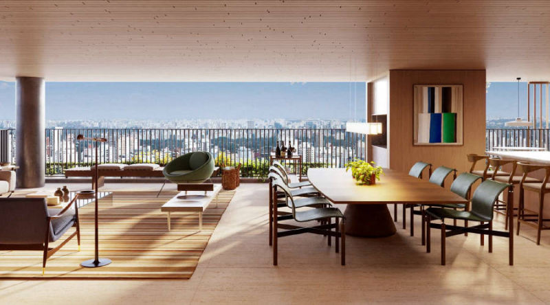 Panorama Ibirapuera – Living