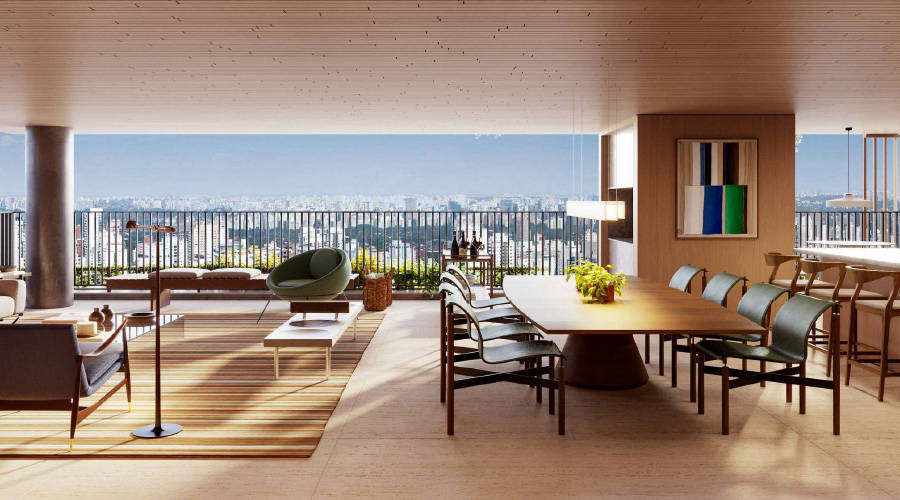 Panorama Ibirapuera – Living